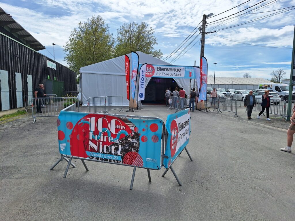 Chargé de la sécurité à la Foire de Niort