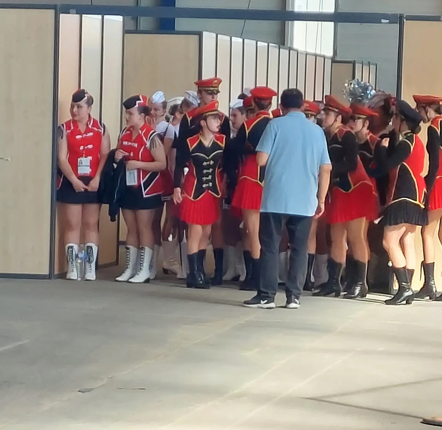 Chargé de sécurité au championnat de France de majorettes à Vierzon