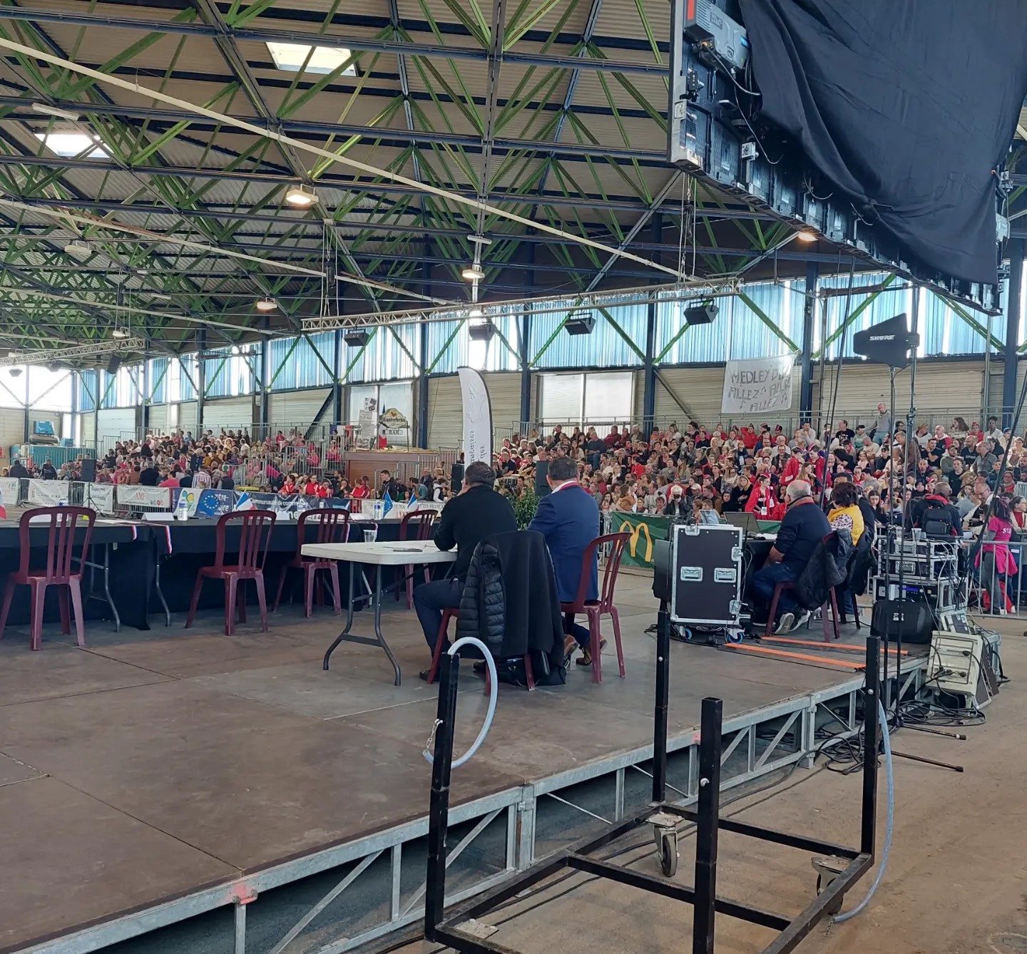 Chargé de sécurité au championnat de France de majorettes à Vierzon