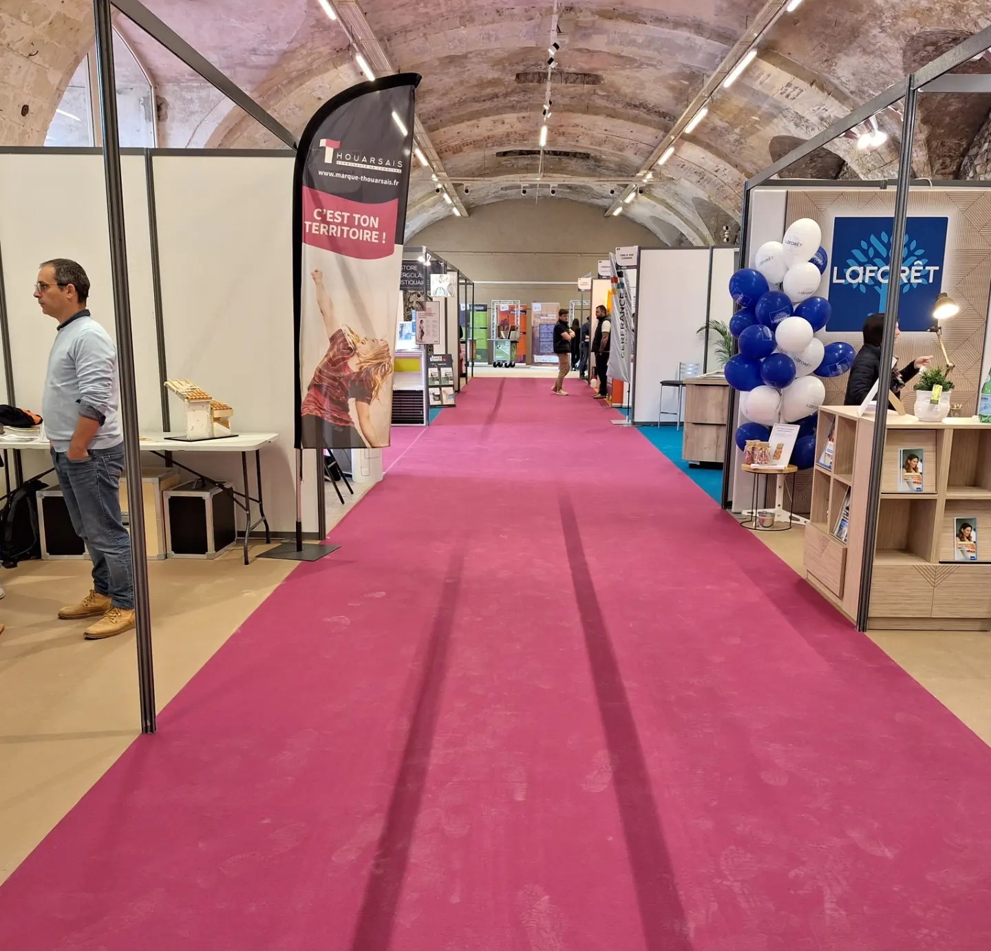 Chargé de la sécurité au salon de l&rsquo;habitat de Thouars