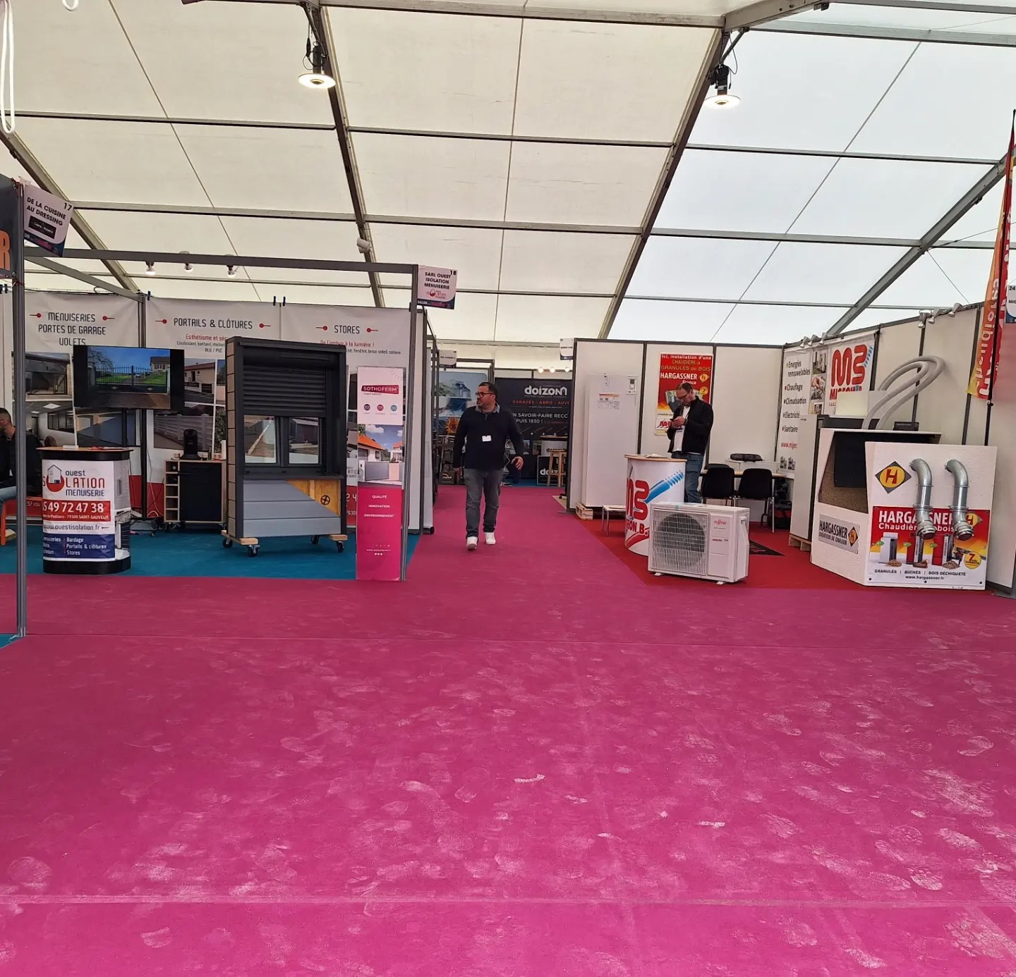 Chargé de la sécurité au salon de l&rsquo;habitat de Thouars